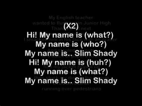 my name is lyrics|my name is song lyrics.